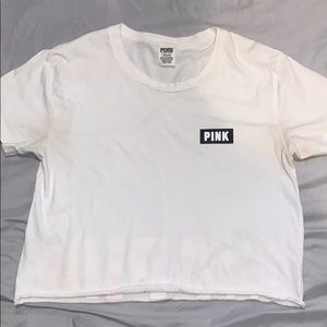 Pink crop top